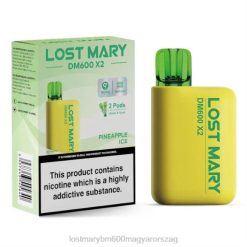 LOST MARY Budapest - D22L198 ananász jég LOST MARY DM600 X2 eldobható vape