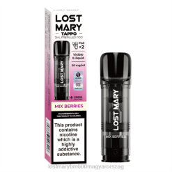 LOST MARY Cigaretta - D22L177 keverjük össze a bogyókat LOST MARY Tappo előretöltött hüvelyek - 20 mg - 2 db