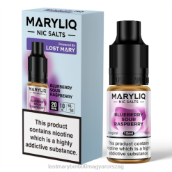 LOST MARY Cigaretta - D22L201 áfonyás savanyú málna LOST MARY maryliq nic sók - 10 ml