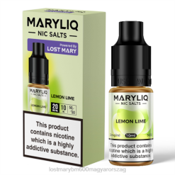 LOST MARY Rendelés - D22L205 citrom lime LOST MARY maryliq nic sók - 10 ml
