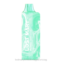 LOST MARY Rendelés - D22L37 kiwi dragon duó jég LOST MARY MO5000 eldobható