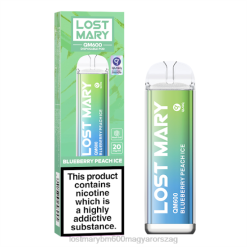 LOST MARY Ár - D22L155 áfonyás barack jég LOST MARY QM600 eldobható vape