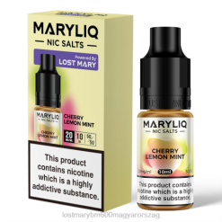 LOST MARY Ár - D22L203 cseresznye citrom menta LOST MARY maryliq nic sók - 10 ml